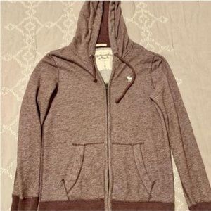A&F, zip up hoodie, EUC